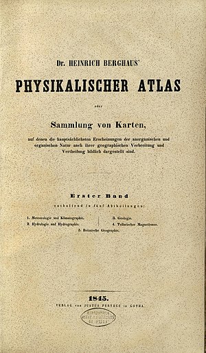 Heinrich Berghaus: Leben, Werk, Ehrungen