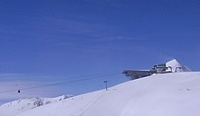 Bergstation der Seilbahn