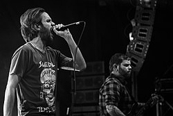 Between the Buried and Me esiintymässä Euroblast-festivaalilla vuonna 2015.