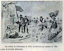 Bolchevisme vs fascisme (propaganda poster).jpg