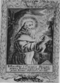 Engraving plate with blessed Eusebius of Esztergom by Hoffmann (18th century)