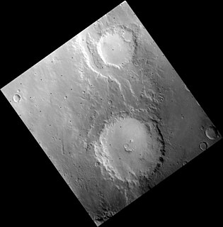 Bond (crater) Crater on Mars