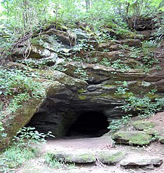 Entry of cave