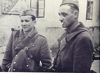 Boris Kidrič i Stane Dobovičnik, 1943.