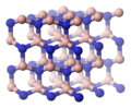 Hexagonal w-BN (wurtzitstruktur)