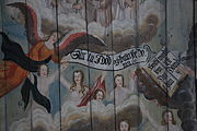 English: Painting in the ceiling of Brandstorps church.