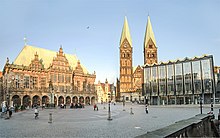 [1] Bremen (Rathaus, Dom und Bürgerschaft)