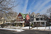 Houses in Flatbush, aka "Alphabet City". No brick ones. From Commons:Category:Houses in Flatbush