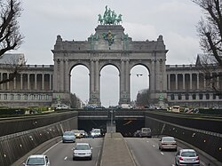 Tunnel routier du Cinquantenaire