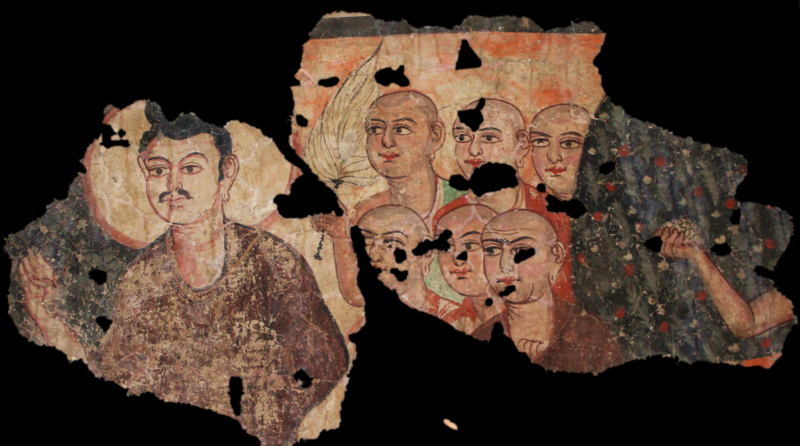 File:Buddha with Six Disciples.png