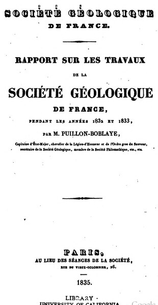 File:Bulletin de la société géologique de France - 1re série - 4 - 1833-1834.djvu