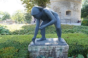 Statue Gärtnerin, Egapark Erfurt