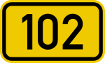 Vorschaubild für Bundesstraße 102