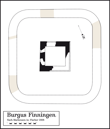 Burgus Finningen Neu Ulm Bayern