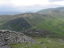 Mourne Wall on Slieve Bearnagh