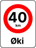 C70: Local speed limit zone [2]