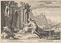 Cadmus raadpleegt het orakel van Delphi Metamorfosen van Ovidius (serietitel), RP-P-2014-67-41.jpg