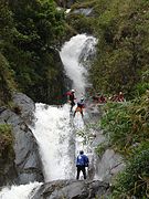 Водоспади у Баньйос-Агуа-Санта