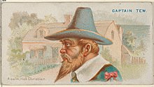 Captain Tew, A Calm, Rich Christian, from the Pirates of the Spanish Main series (N19) for Allen & Ginter Cigarettes MET DP835034 Captain Tew, A Calm, Rich Christian, from the Pirates of the Spanish Main series (N19) for Allen & Ginter Cigarettes MET DP835034.jpg