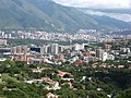 Pohled na Caracas od Valle Ariba