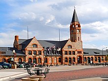 Cheyenne Depot, now a railroad museum Cheyenne WY UP depot.JPG