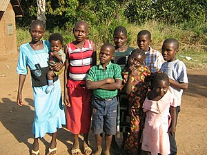 Children in Yambio, Western Equatoria, South Sudan (28 05 2009).jpg