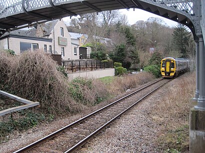 Clachnaharry railway station (site), Highland (geograph 4413623).jpg