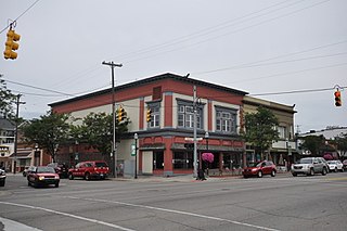 Clare Downtown Historic District United States historic place