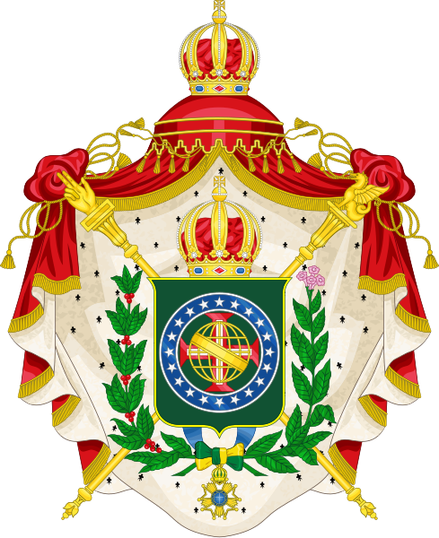 File:Coat of arms of the Empire of Brazil.svg