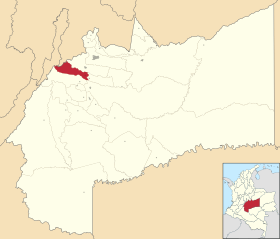 Localización de Guamal