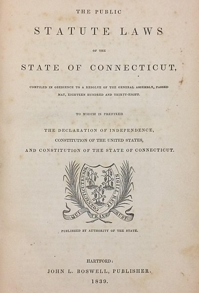 File:Connecticut General Statutes, 1838.jpg