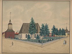 Conrad Sovelius - Kokkolan vanha kirkko (1870).jpg