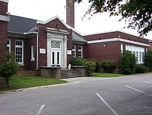 Cordova School, now the Community Center Cordova TN old schoolhouse NRHP 3.jpg