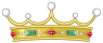 Krone eines Viscounts von Brasilien.svg