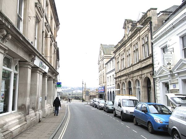 Image: Cross Street Barnstaple Devon