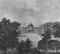 Paris memory (Louvre) label QS:Len,"Paris memory (Louvre)" label QS:Lpl,"Pamięć Paryża (Luwr)" label QS:Lhu,"Párizsi emlék (Louvre)" 1896. pencil on paper medium QS:P186,Q14674;P186,Q11472,P518,Q861259 . 106 × 117 cm (41.7 × 46 in).