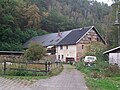 Residential stable house and side building