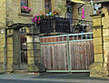 Courtyard gate