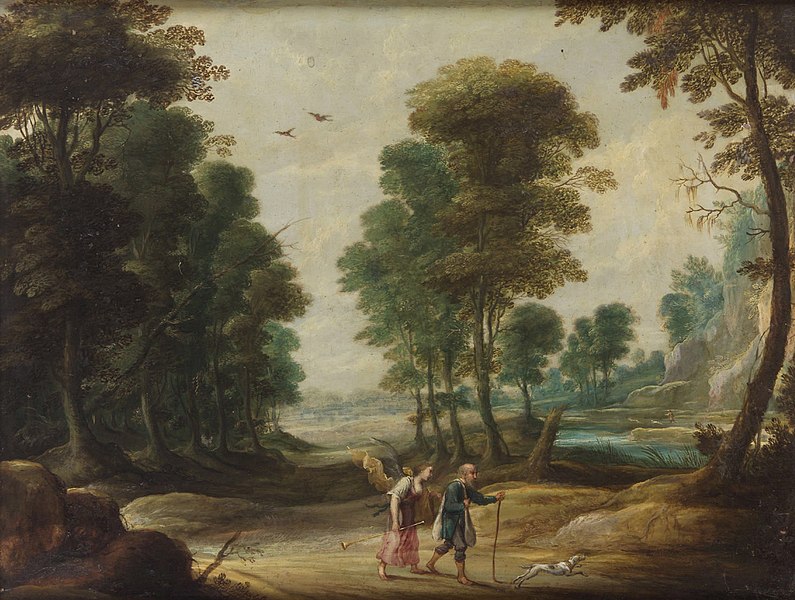File:David Teniers d. J. - Landschaft mit wanderndem Dichter und Fama - GG 433 - Kunsthistorisches Museum.jpg