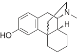 Niepodpisana grafika związku chemicznego; prawdopodobnie struktura chemiczna bądź trójwymiarowy model cząsteczki