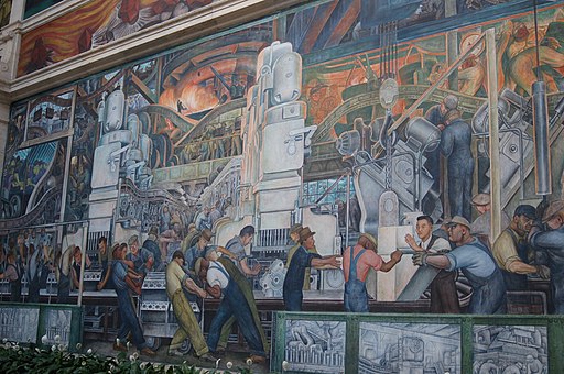 "Detroit Industry Murals" by Diego Rivera