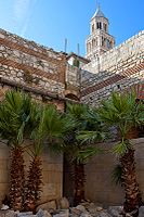 Diocletian's Palace substructure garden.