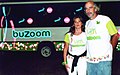 Diza Gonzaga e Regis Gonzaga no Buzoom - A Carona Segura do Vida Urgente que proporcionou o retorno seguro de mais de 3000 jovens no Carnaval de 2004 na Praia de Atlântida - RS