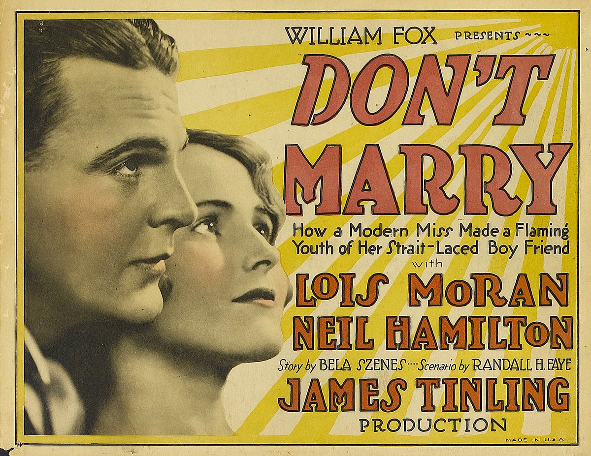 Don t marry