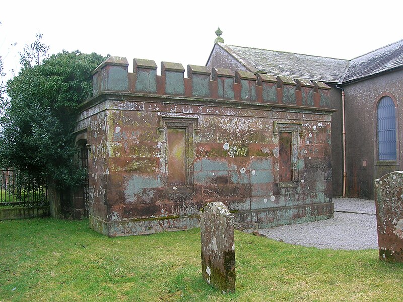 File:Douglas family of Kinmount Mausoleum, Cummertrees, Scotland.JPG