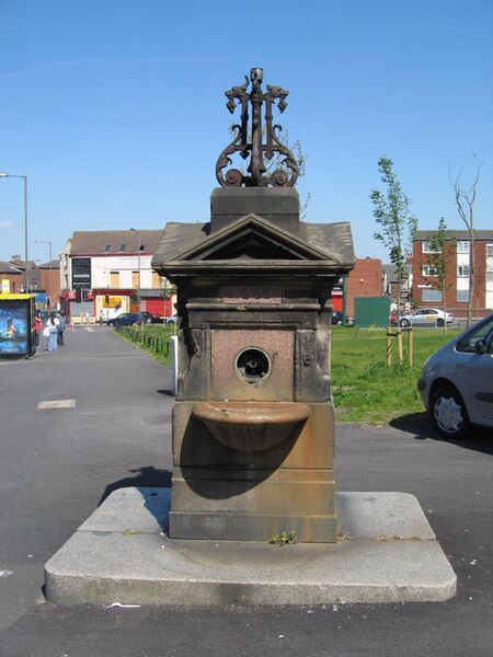 File:Drinking Fountain, Townsend Lane - geograph.org.uk - 419794.jpg