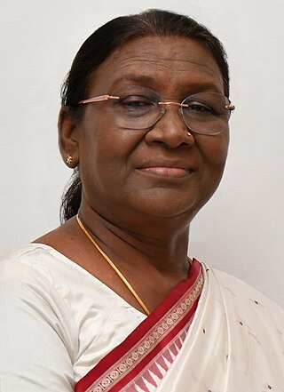 <span class="mw-page-title-main">Droupadi Murmu</span> President of India since 2022