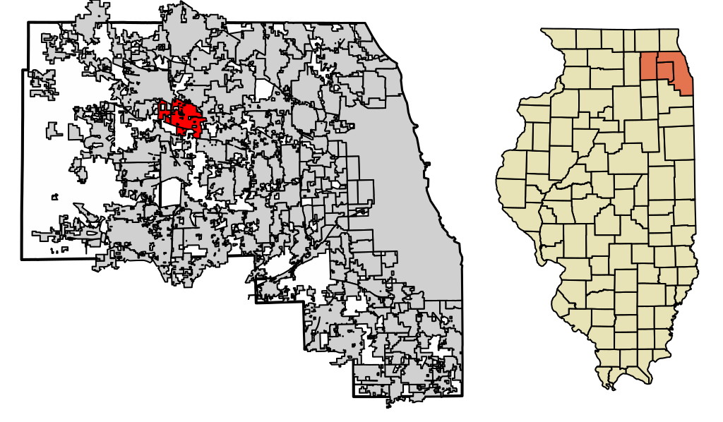 Bartlett map for header of Real Estate Article