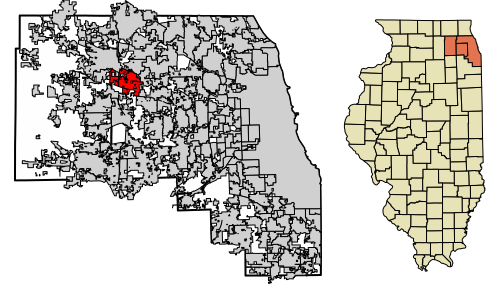File:DuPage County Illinois Incorporated and Unincorporated areas Bartlett Highlighted.svg