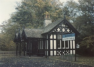 Dunrobin Castle railway station Railway station in Highland, Scotland